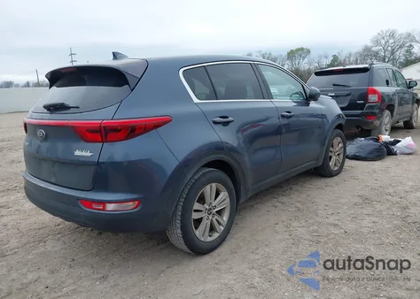 2017 Kia Sportage Lx из США, поврежденный, VIN KNDPM3AC9H7050914